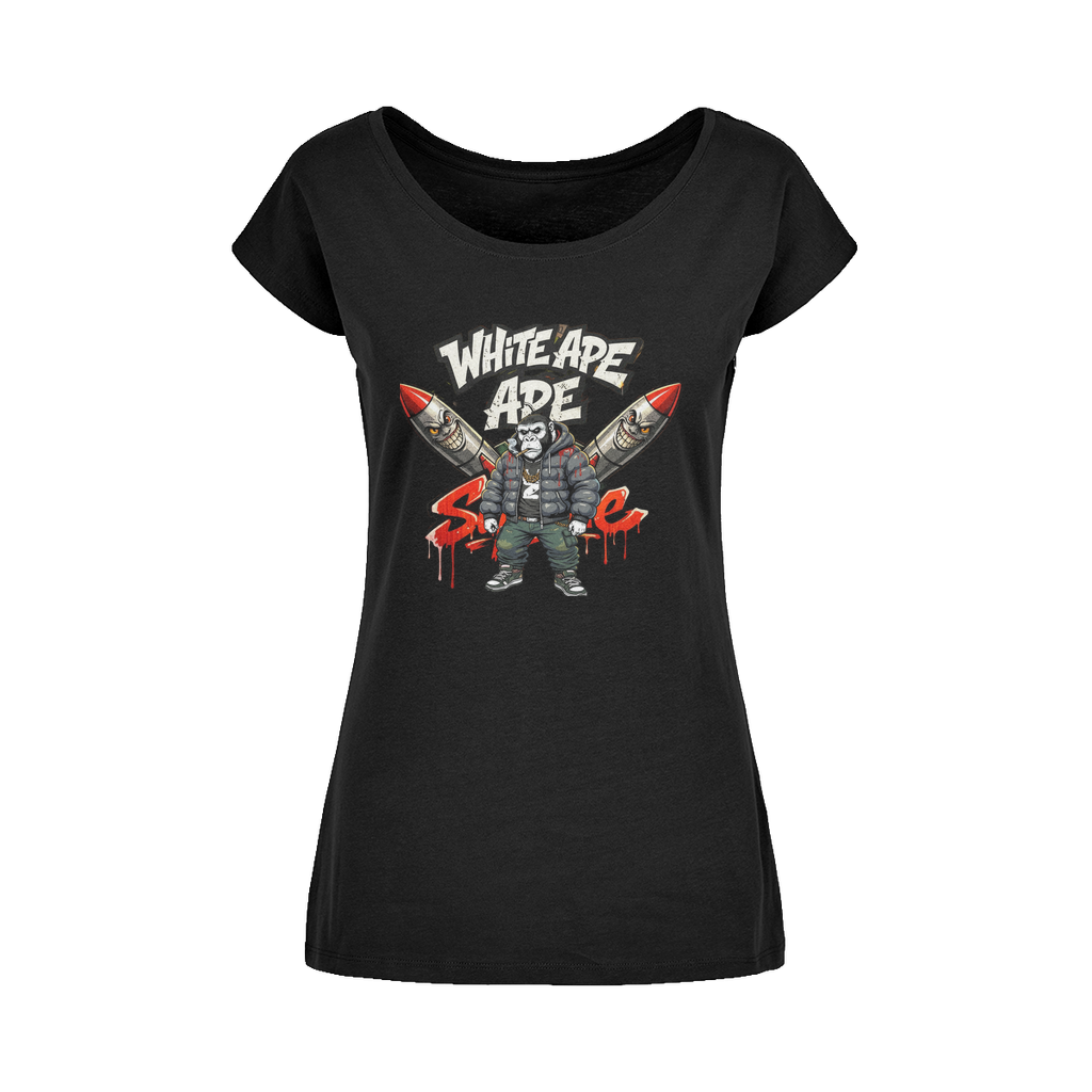 4530 Wide Neck Womens T-Shirt XS-5XL