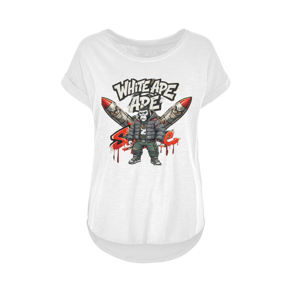 4530 Women's Long Slub T-Shirt XS-5XL