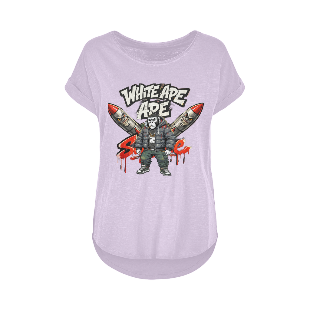 4530 Women's Long Slub T-Shirt XS-5XL