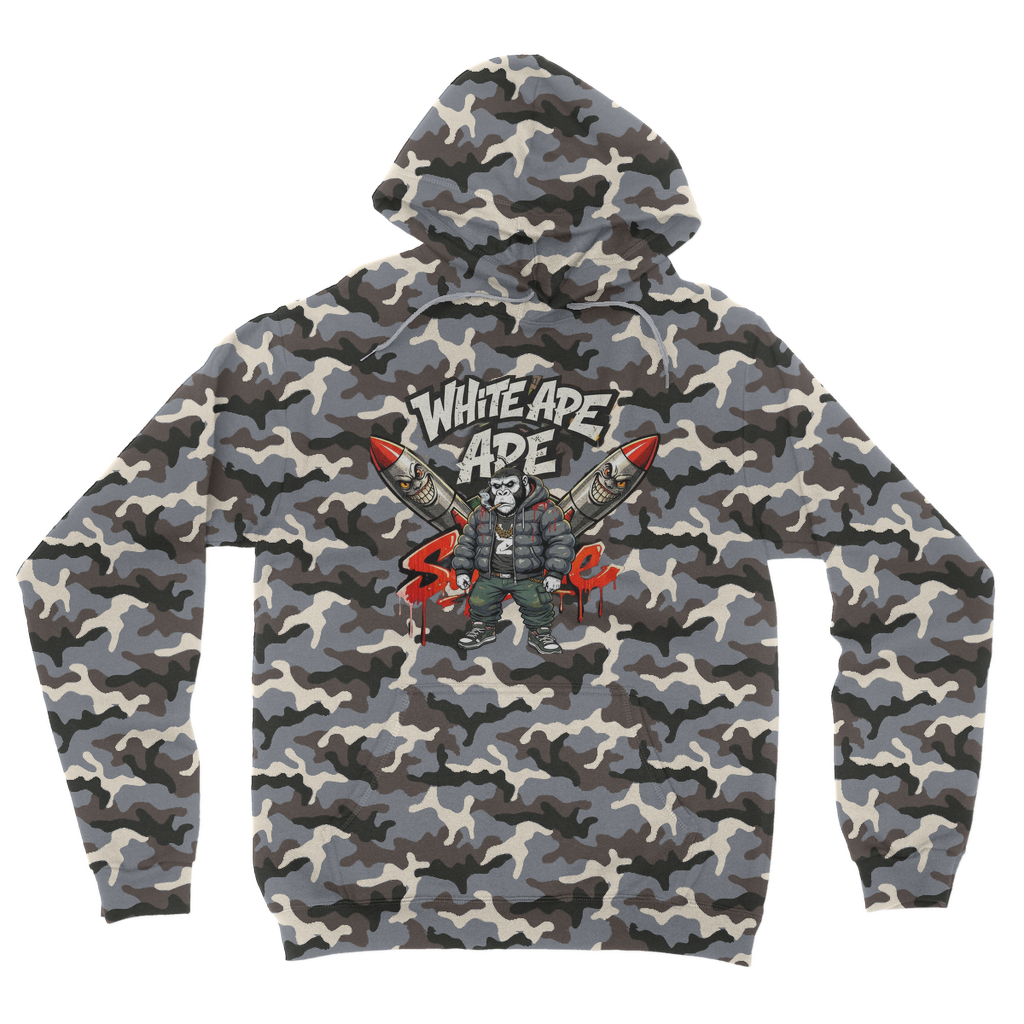 4530 Camouflage Adult Hoodie