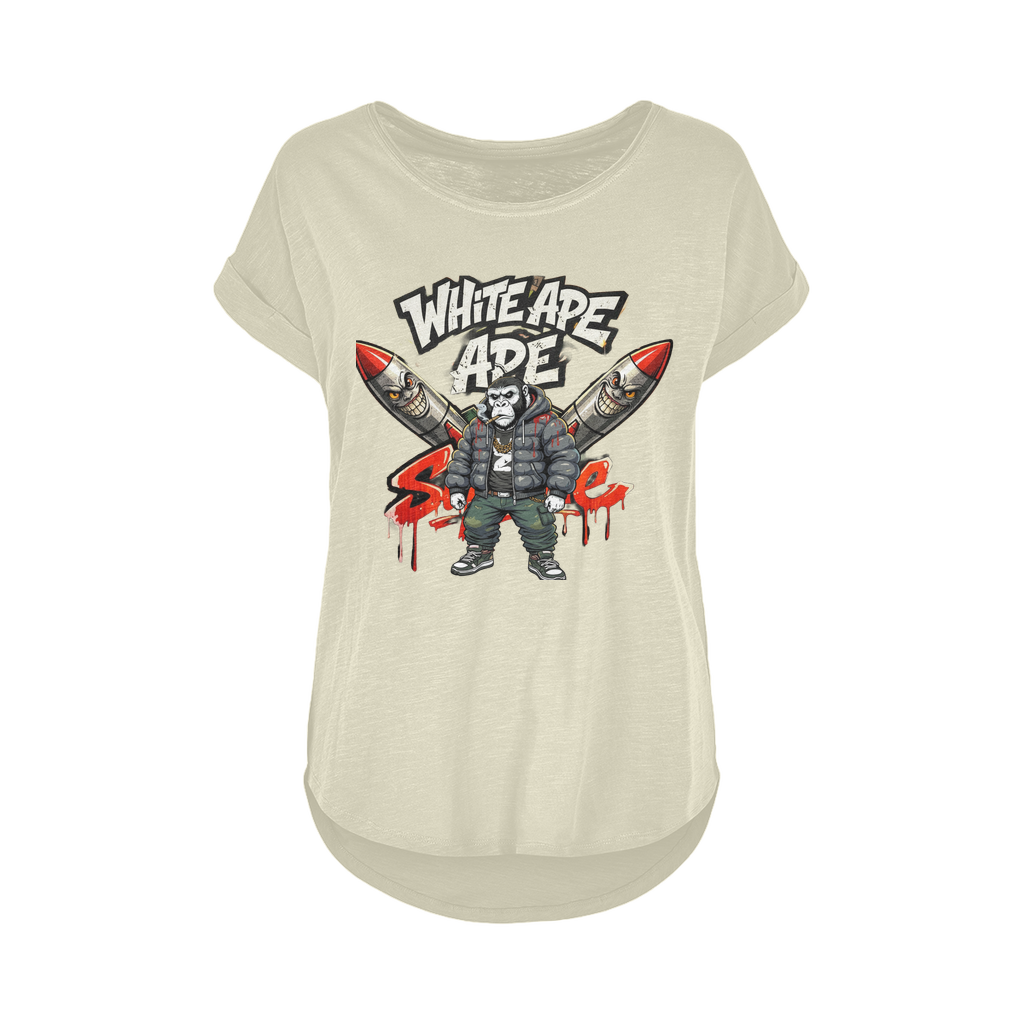 4530 Women's Long Slub T-Shirt XS-5XL