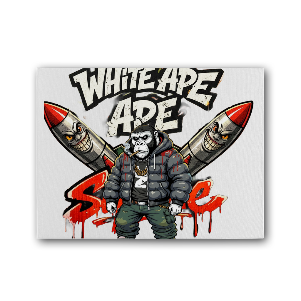 Bombs Premium Stretched Canvas