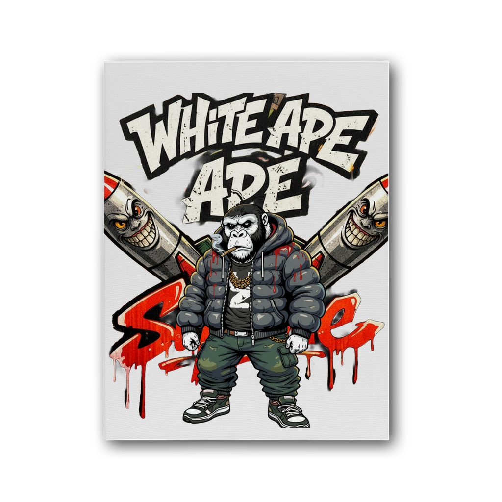 Bombs Premium Stretched Canvas