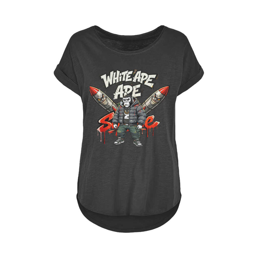 4530 Women's Long Slub T-Shirt XS-5XL