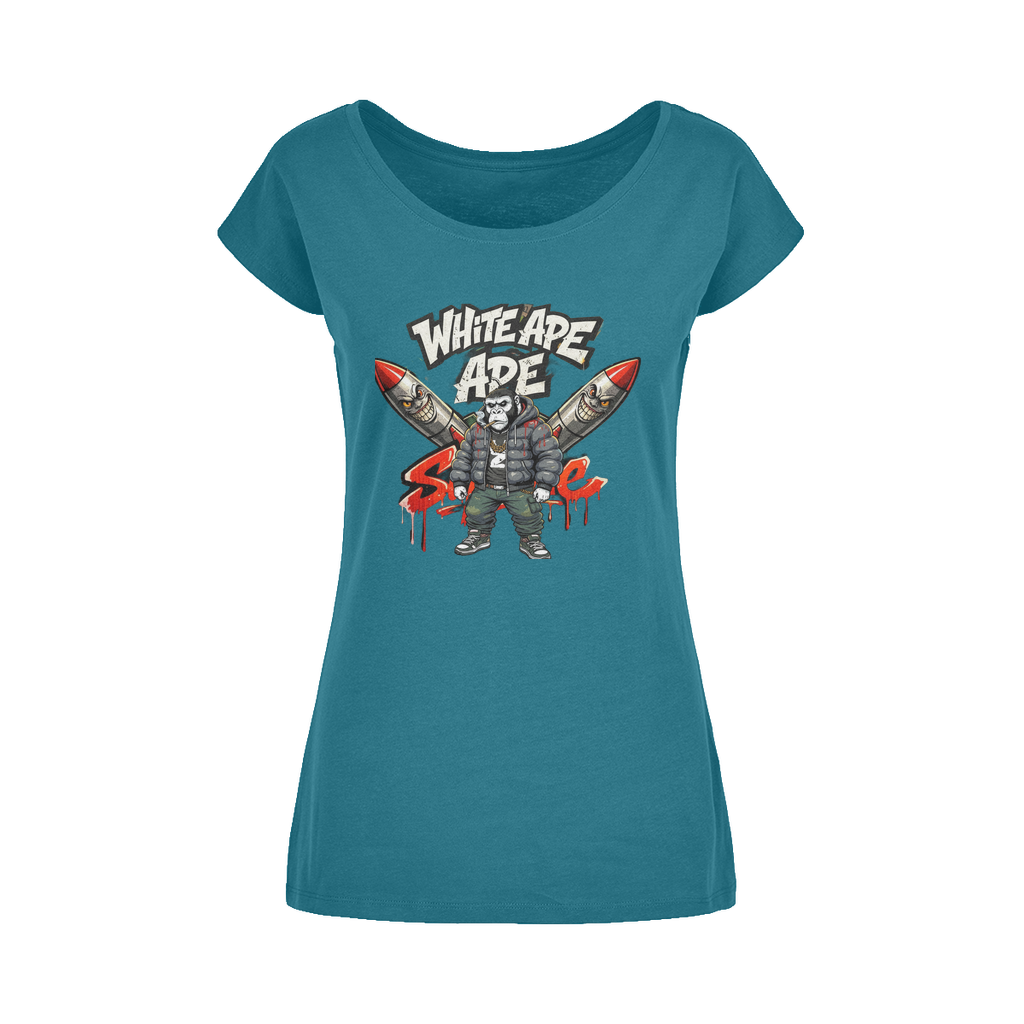 4530 Wide Neck Womens T-Shirt XS-5XL