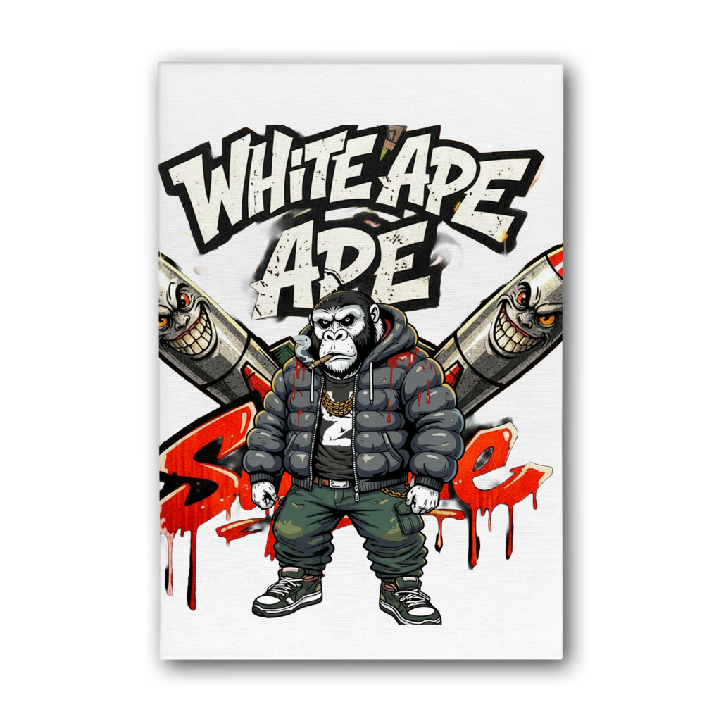 Bombs Premium Stretched Canvas