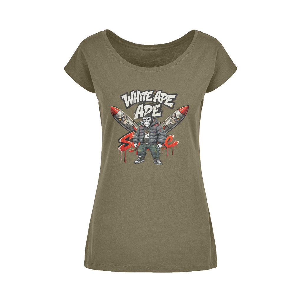 4530 Wide Neck Womens T-Shirt XS-5XL