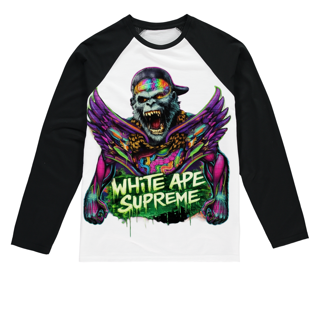 Flight Sublimation Baseball Long Sleeve T-Shirt