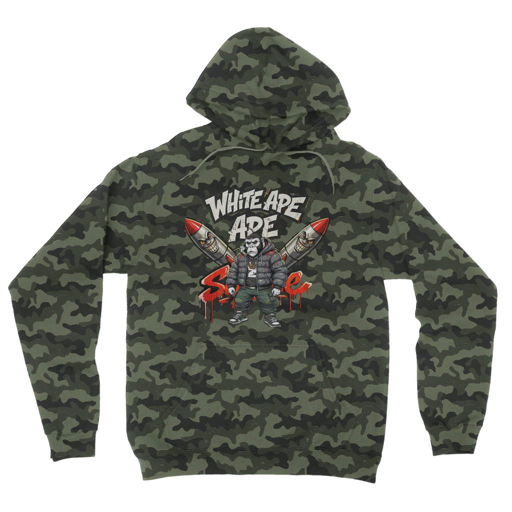 4530 Camouflage Adult Hoodie