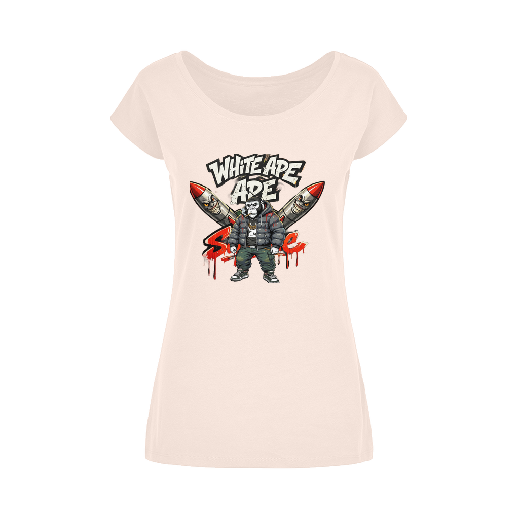 4530 Wide Neck Womens T-Shirt XS-5XL