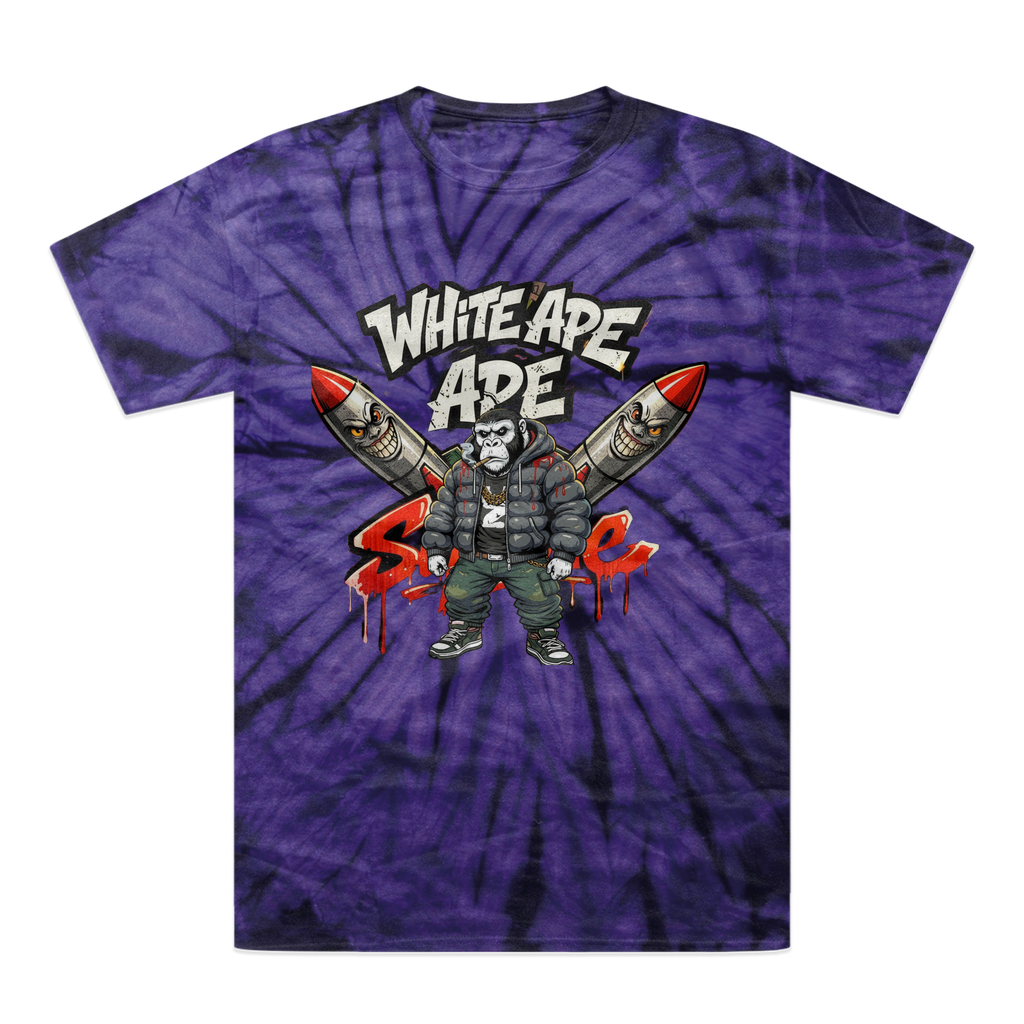 Bombs Tonal Spider Tie-Dye T-Shirt