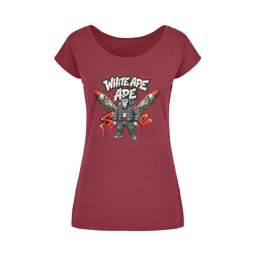 4530 Wide Neck Womens T-Shirt XS-5XL