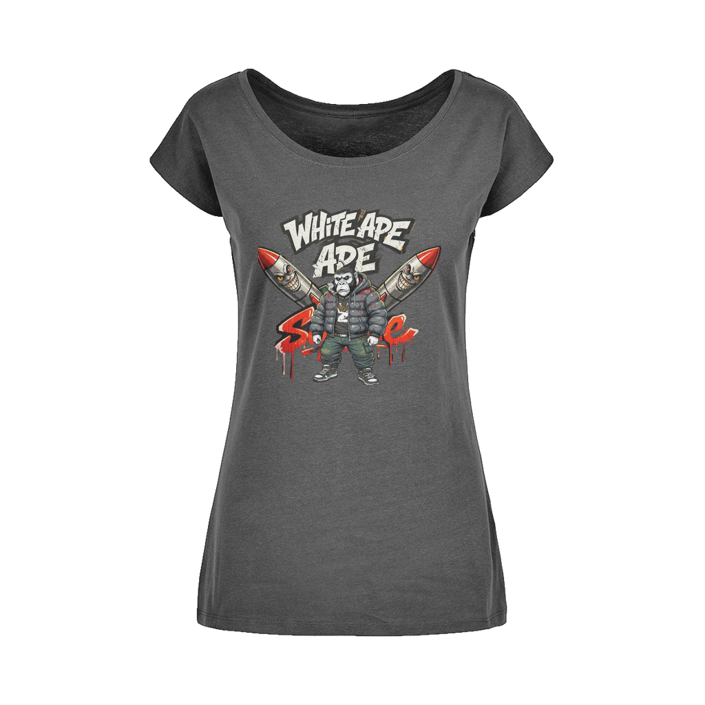 4530 Wide Neck Womens T-Shirt XS-5XL