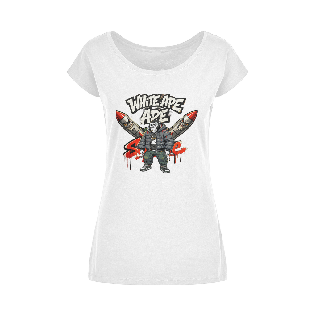 4530 Wide Neck Womens T-Shirt XS-5XL