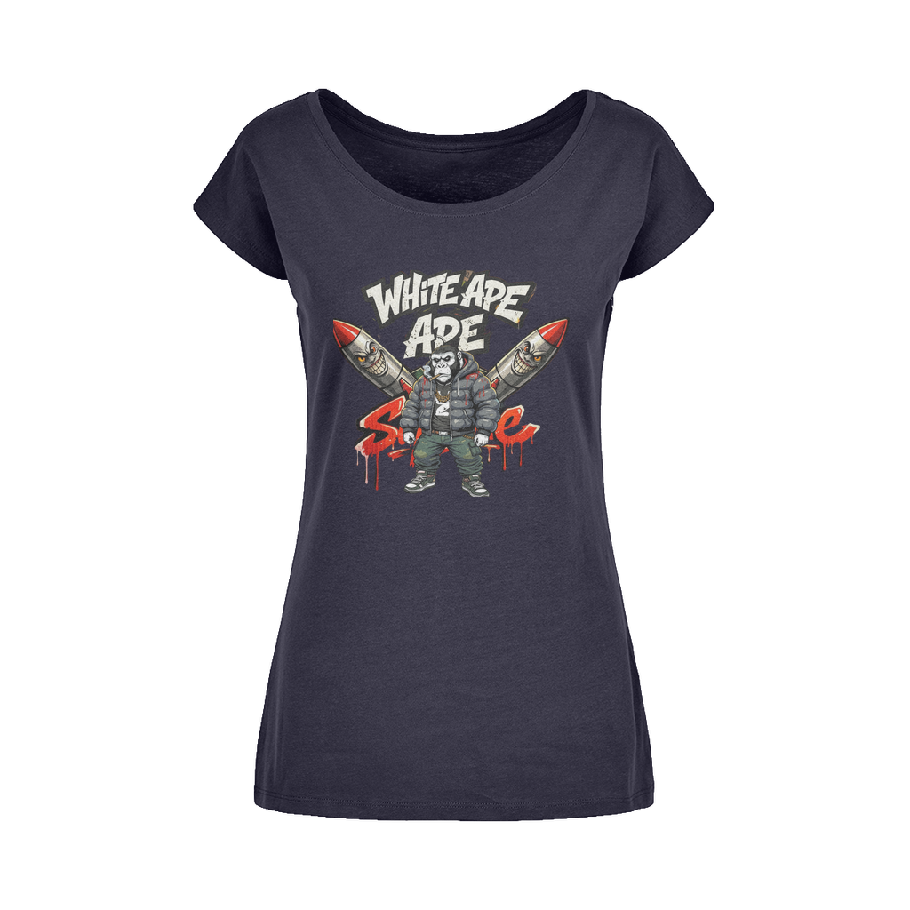 4530 Wide Neck Womens T-Shirt XS-5XL