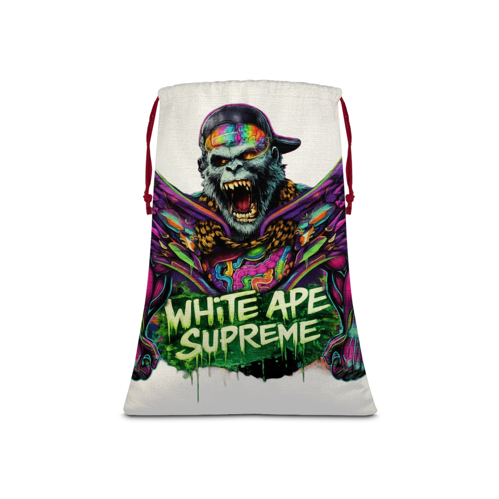 Flight Sublimation Linen Drawstring Sack