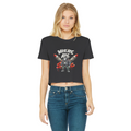 4530 Classic Women's Cropped Raw Edge T-Shirt