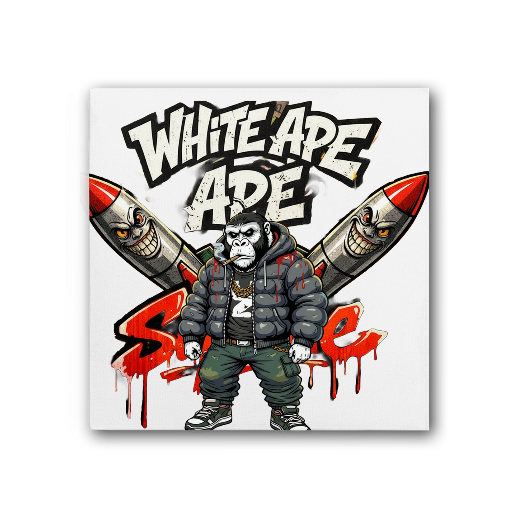 Bombs Premium Stretched Canvas