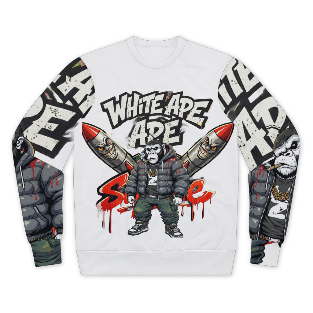 Bombs Premium Cut and Sew Sublimation Unisex Sweatshirt