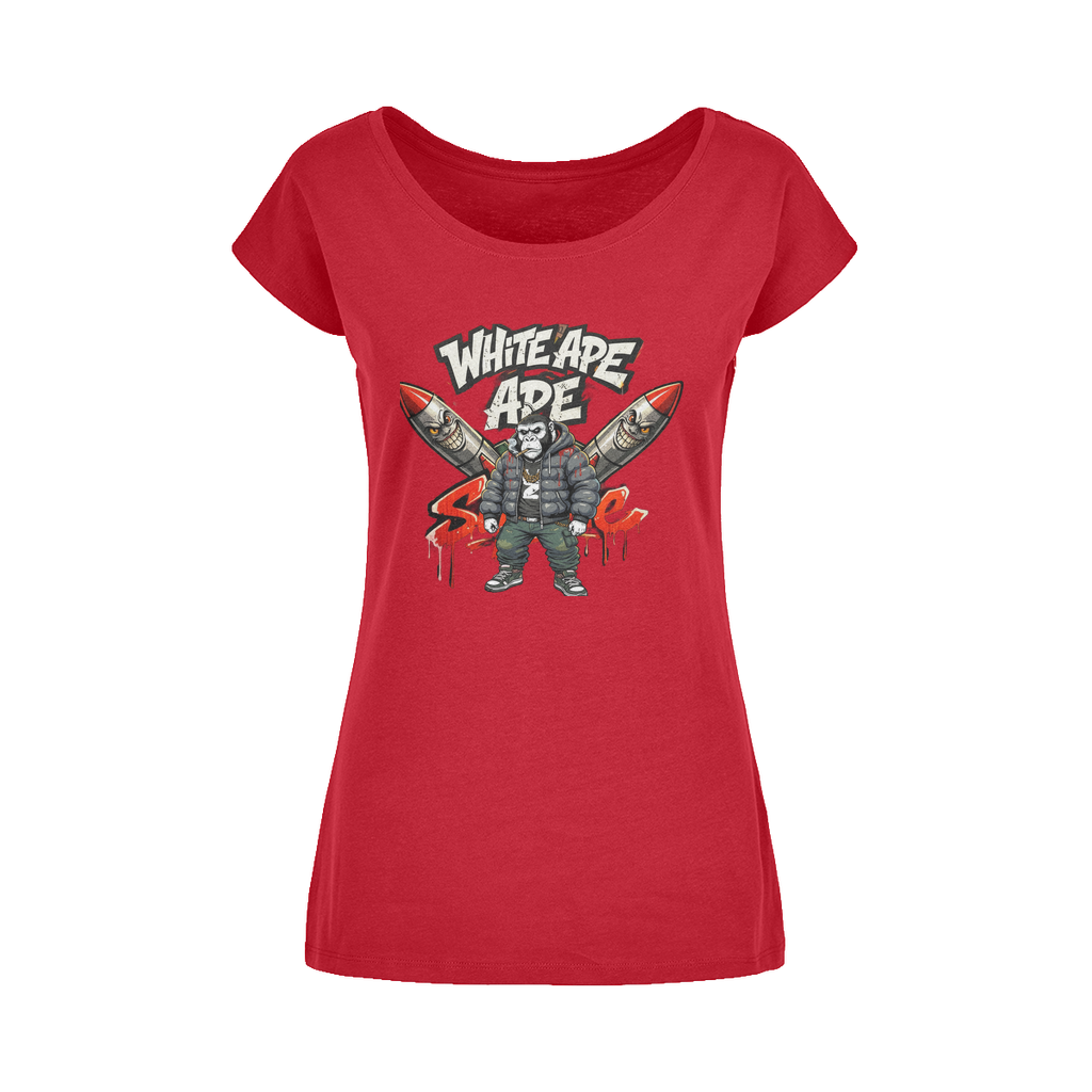 4530 Wide Neck Womens T-Shirt XS-5XL